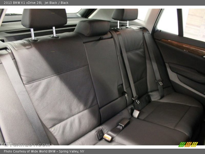 Rear Seat of 2013 X1 xDrive 28i