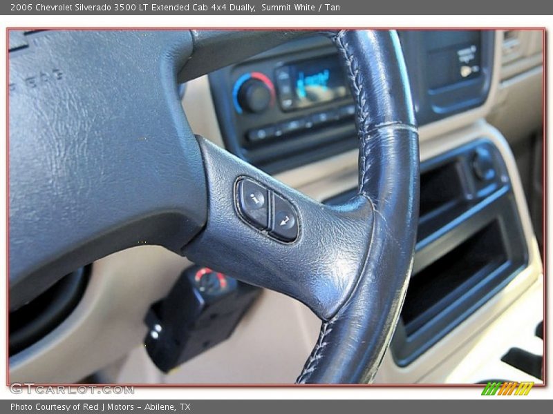 Summit White / Tan 2006 Chevrolet Silverado 3500 LT Extended Cab 4x4 Dually