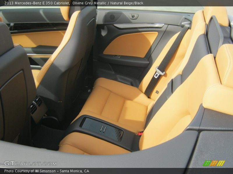 Olivine Grey Metallic / Natural Beige/Black 2013 Mercedes-Benz E 350 Cabriolet