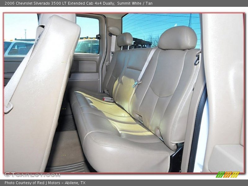 Summit White / Tan 2006 Chevrolet Silverado 3500 LT Extended Cab 4x4 Dually
