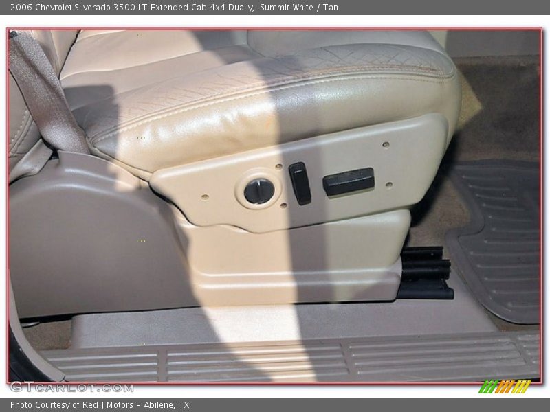 Summit White / Tan 2006 Chevrolet Silverado 3500 LT Extended Cab 4x4 Dually