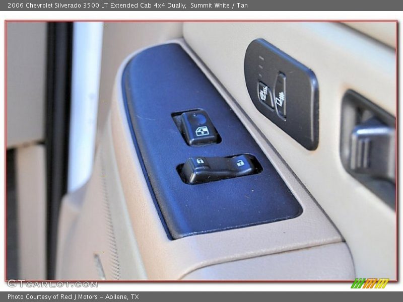 Summit White / Tan 2006 Chevrolet Silverado 3500 LT Extended Cab 4x4 Dually