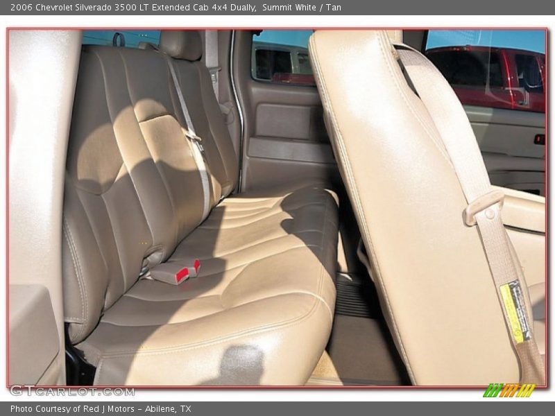 Summit White / Tan 2006 Chevrolet Silverado 3500 LT Extended Cab 4x4 Dually