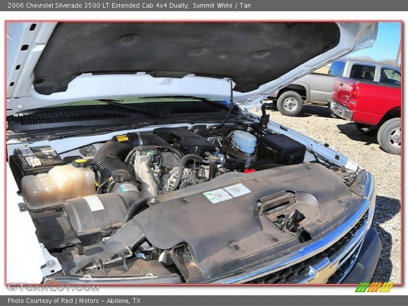 Summit White / Tan 2006 Chevrolet Silverado 3500 LT Extended Cab 4x4 Dually