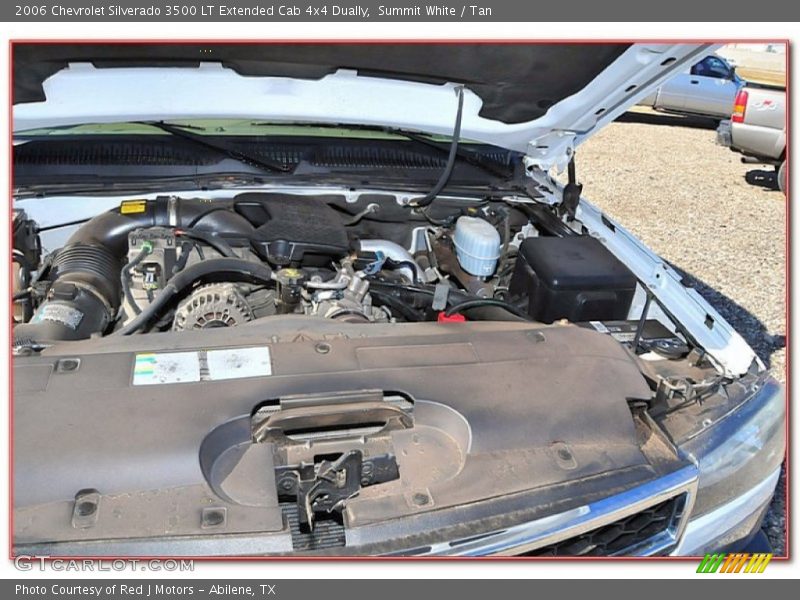 Summit White / Tan 2006 Chevrolet Silverado 3500 LT Extended Cab 4x4 Dually