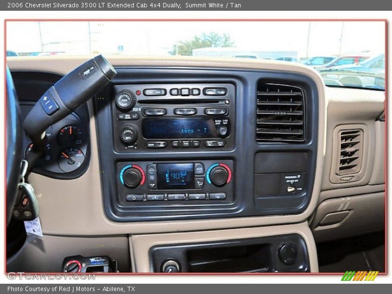 Summit White / Tan 2006 Chevrolet Silverado 3500 LT Extended Cab 4x4 Dually