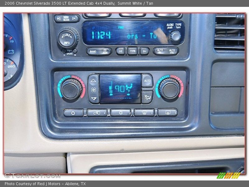 Summit White / Tan 2006 Chevrolet Silverado 3500 LT Extended Cab 4x4 Dually