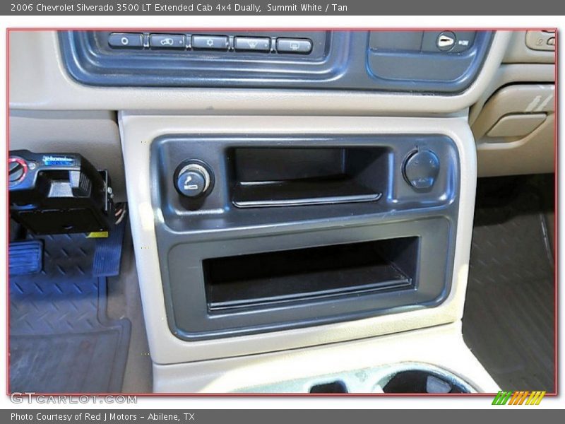 Summit White / Tan 2006 Chevrolet Silverado 3500 LT Extended Cab 4x4 Dually