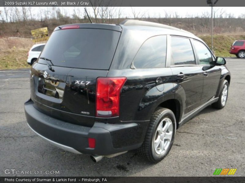 Jet Black / Gray 2009 Suzuki XL7 Luxury AWD