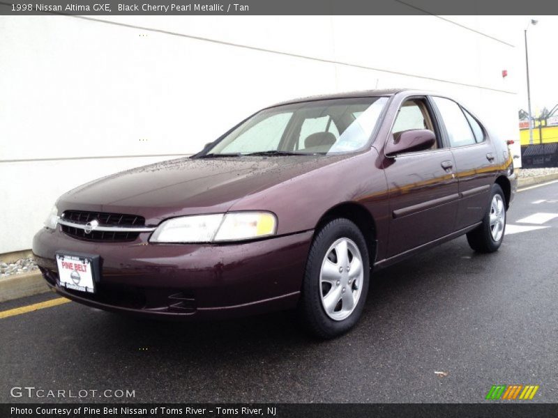 Black Cherry Pearl Metallic / Tan 1998 Nissan Altima GXE