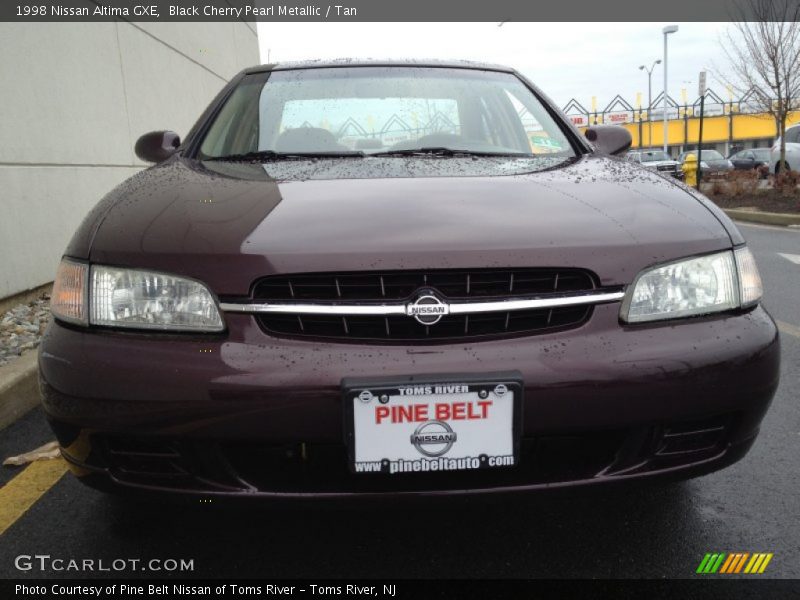 Black Cherry Pearl Metallic / Tan 1998 Nissan Altima GXE