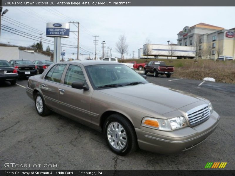 Arizona Beige Metallic / Medium Parchment 2004 Ford Crown Victoria LX