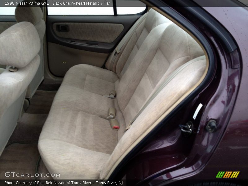 Black Cherry Pearl Metallic / Tan 1998 Nissan Altima GXE