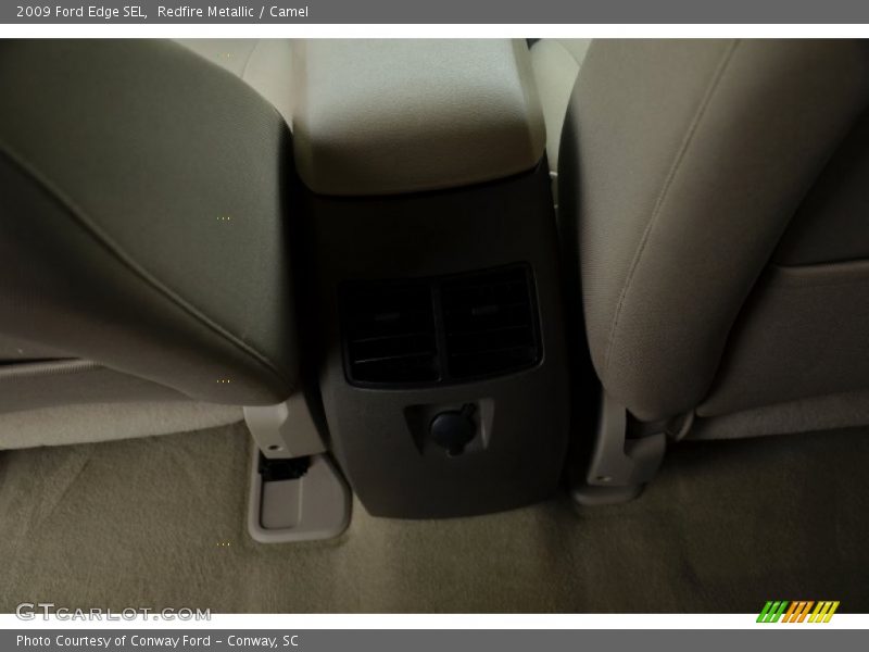 Redfire Metallic / Camel 2009 Ford Edge SEL