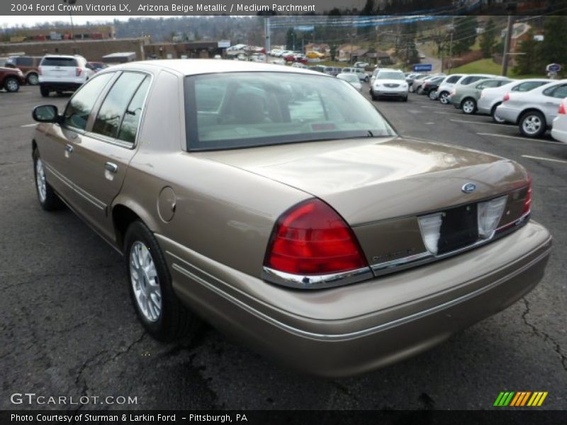 Arizona Beige Metallic / Medium Parchment 2004 Ford Crown Victoria LX