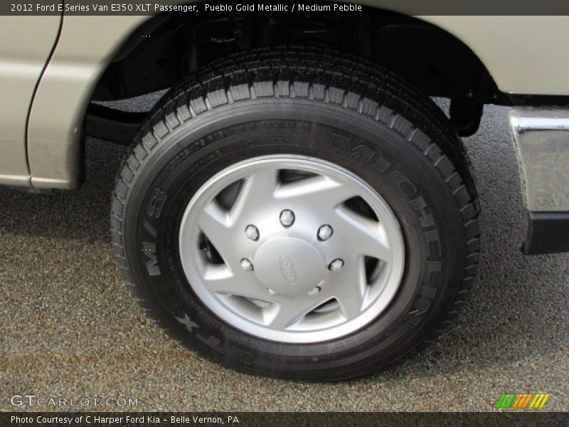 Pueblo Gold Metallic / Medium Pebble 2012 Ford E Series Van E350 XLT Passenger