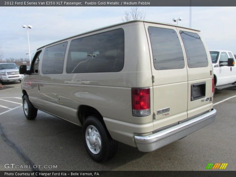Pueblo Gold Metallic / Medium Pebble 2012 Ford E Series Van E350 XLT Passenger