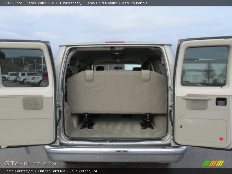 Pueblo Gold Metallic / Medium Pebble 2012 Ford E Series Van E350 XLT Passenger