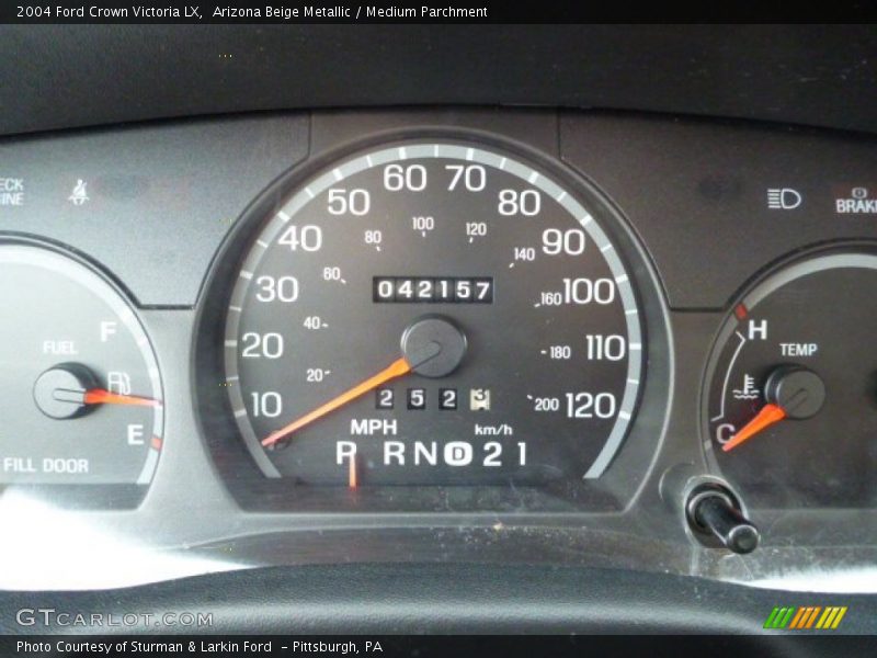  2004 Crown Victoria LX LX Gauges