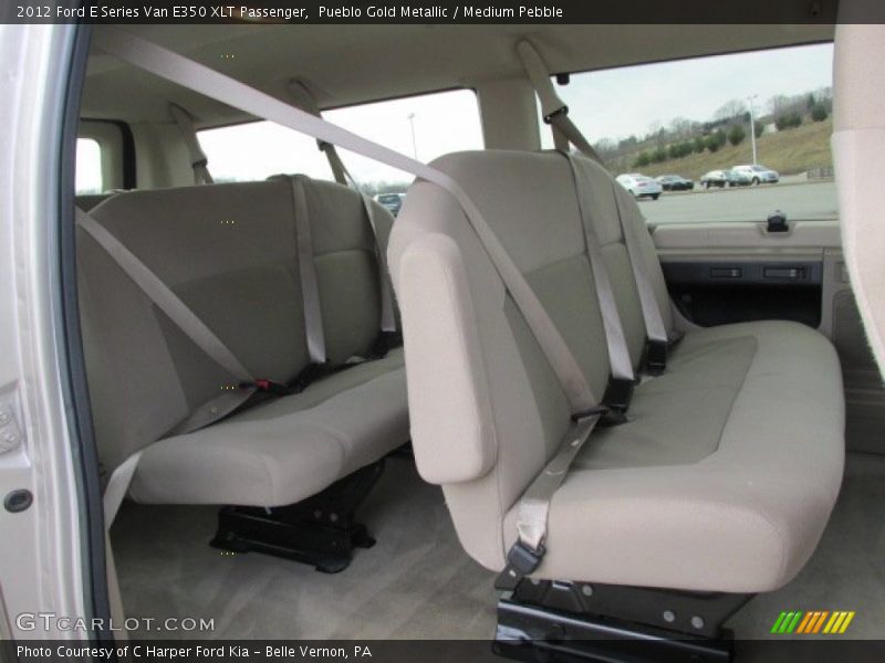 Pueblo Gold Metallic / Medium Pebble 2012 Ford E Series Van E350 XLT Passenger
