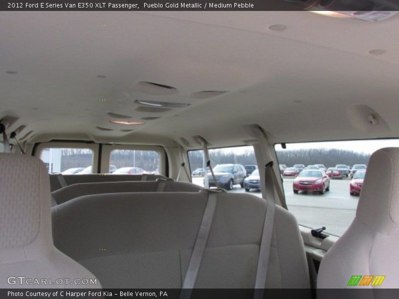 Pueblo Gold Metallic / Medium Pebble 2012 Ford E Series Van E350 XLT Passenger