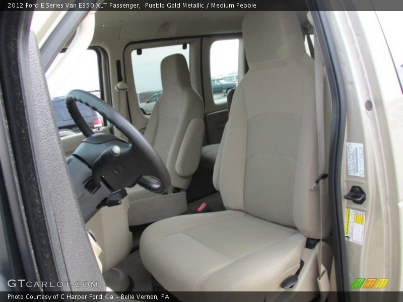 Pueblo Gold Metallic / Medium Pebble 2012 Ford E Series Van E350 XLT Passenger