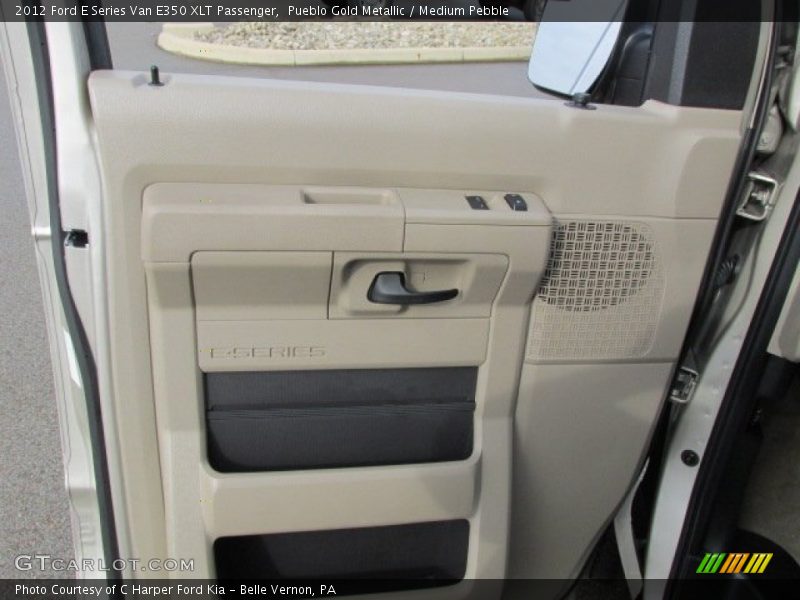 Pueblo Gold Metallic / Medium Pebble 2012 Ford E Series Van E350 XLT Passenger