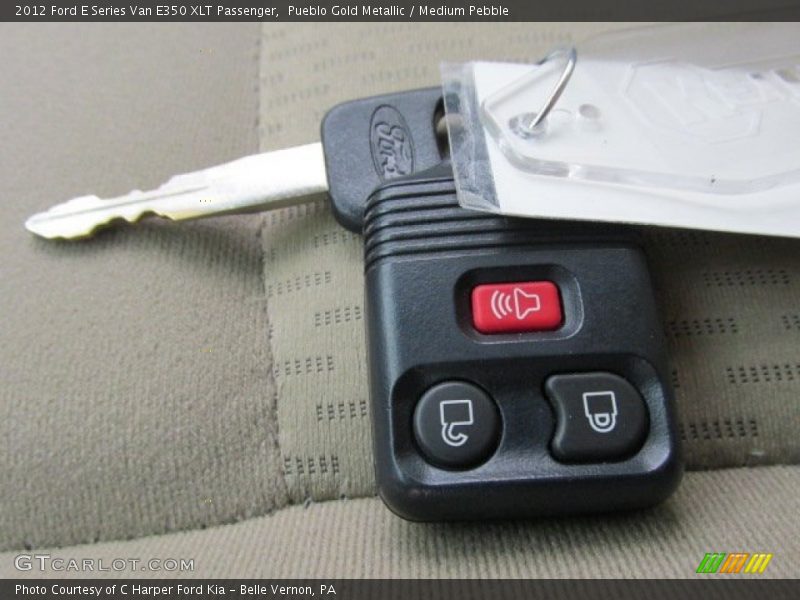 Pueblo Gold Metallic / Medium Pebble 2012 Ford E Series Van E350 XLT Passenger