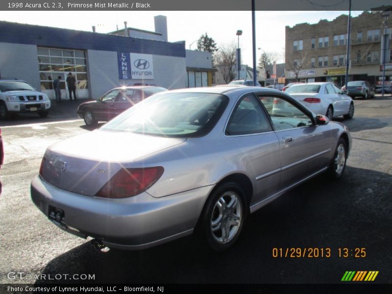 Primrose Mist Metallic / Black 1998 Acura CL 2.3