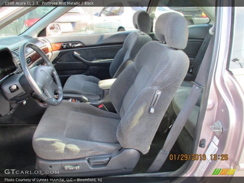 Front Seat of 1998 CL 2.3