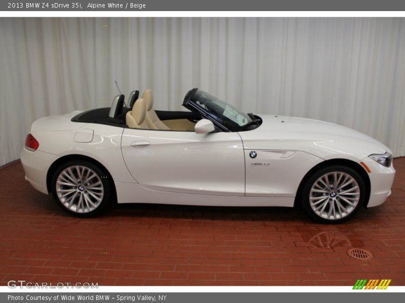  2013 Z4 sDrive 35i Alpine White