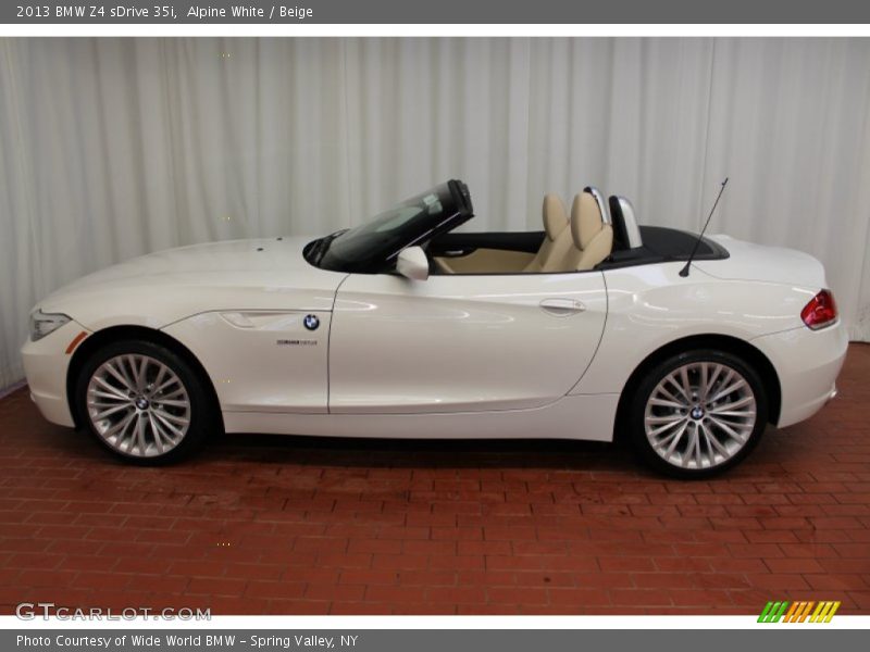 2013 Z4 sDrive 35i Alpine White