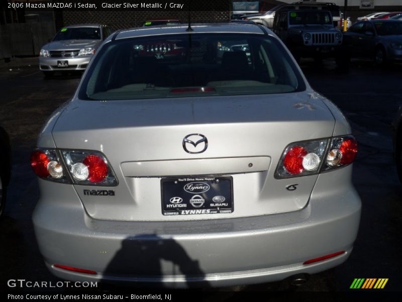 Glacier Silver Metallic / Gray 2006 Mazda MAZDA6 i Sedan