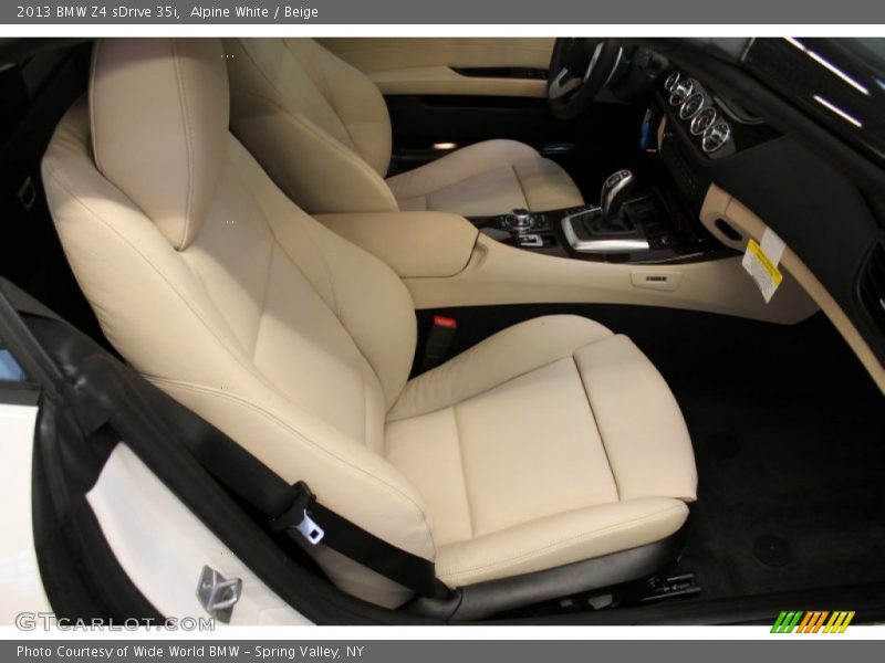 Alpine White / Beige 2013 BMW Z4 sDrive 35i