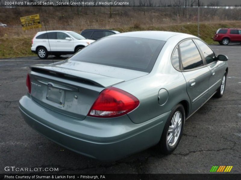 Spruce Green Metallic / Medium Graphite 2004 Ford Taurus SE Sedan