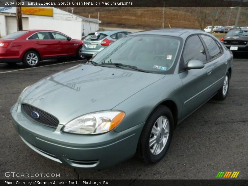 Spruce Green Metallic / Medium Graphite 2004 Ford Taurus SE Sedan