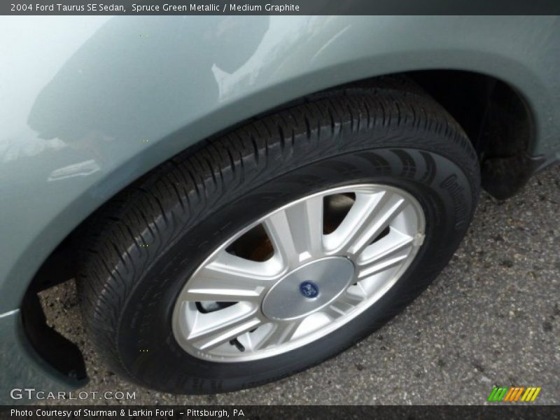 Spruce Green Metallic / Medium Graphite 2004 Ford Taurus SE Sedan