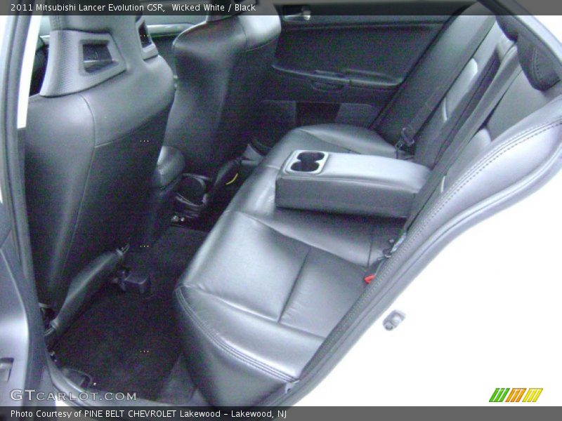 Wicked White / Black 2011 Mitsubishi Lancer Evolution GSR