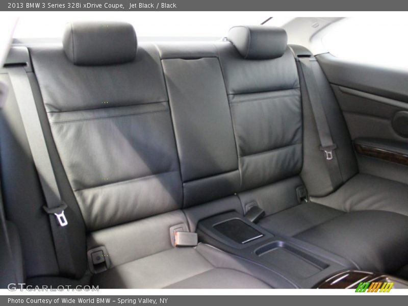 Rear Seat of 2013 3 Series 328i xDrive Coupe