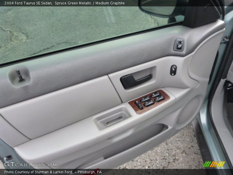 Spruce Green Metallic / Medium Graphite 2004 Ford Taurus SE Sedan