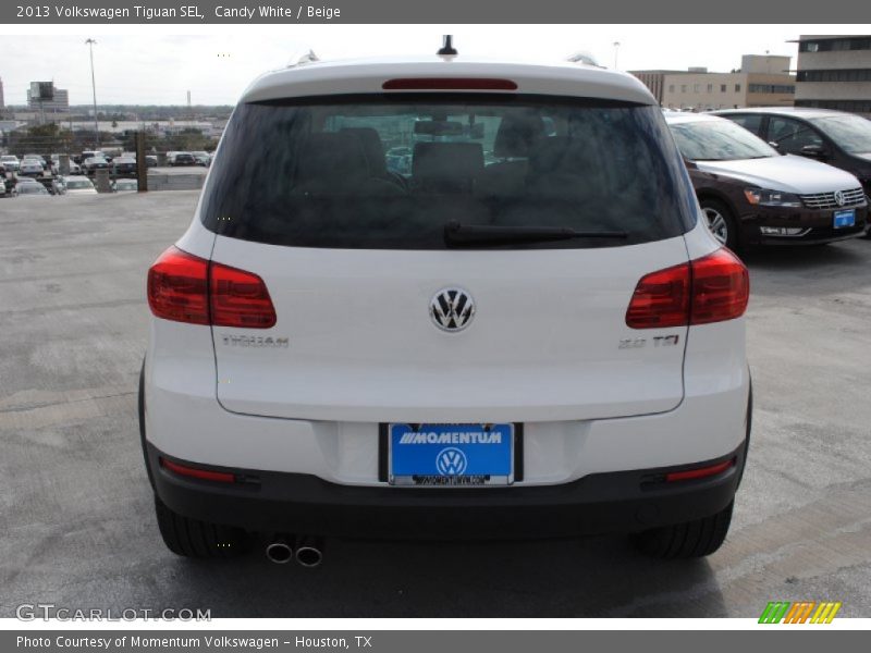 Candy White / Beige 2013 Volkswagen Tiguan SEL