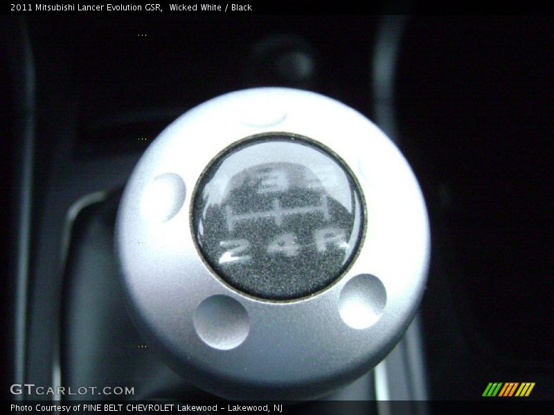 Wicked White / Black 2011 Mitsubishi Lancer Evolution GSR