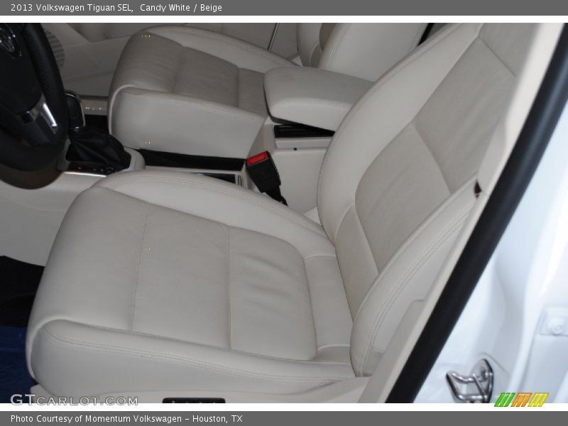 Candy White / Beige 2013 Volkswagen Tiguan SEL