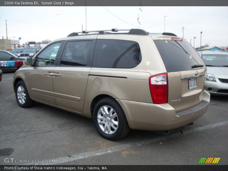Sunset Gold / Beige 2006 Kia Sedona EX