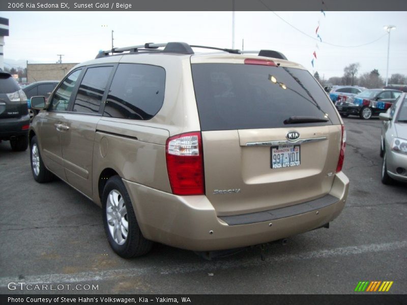 Sunset Gold / Beige 2006 Kia Sedona EX