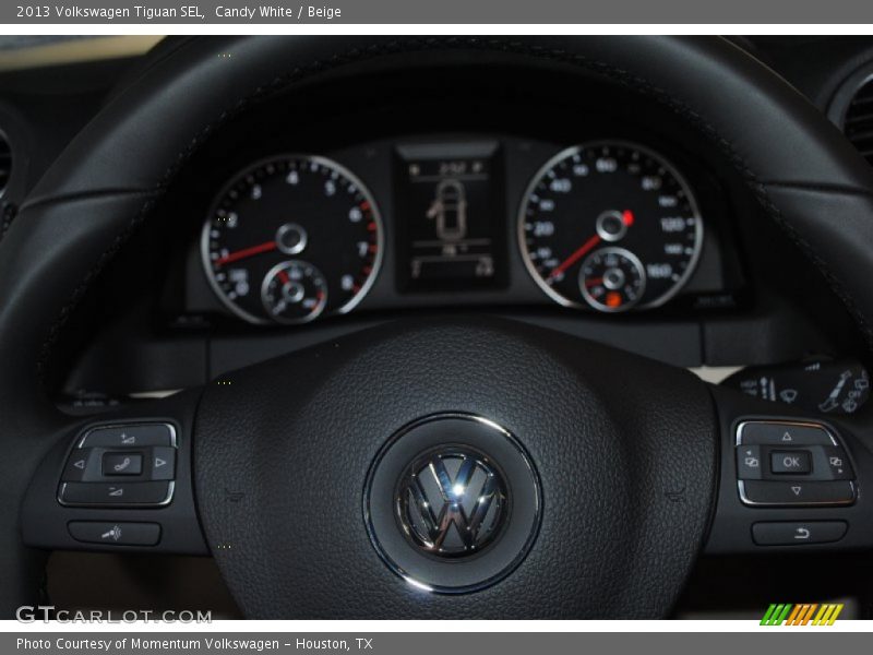 Candy White / Beige 2013 Volkswagen Tiguan SEL