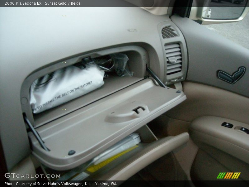 Sunset Gold / Beige 2006 Kia Sedona EX