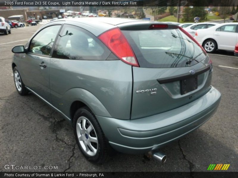 Light Tundra Metallic / Dark Flint/Light Flint 2005 Ford Focus ZX3 SE Coupe