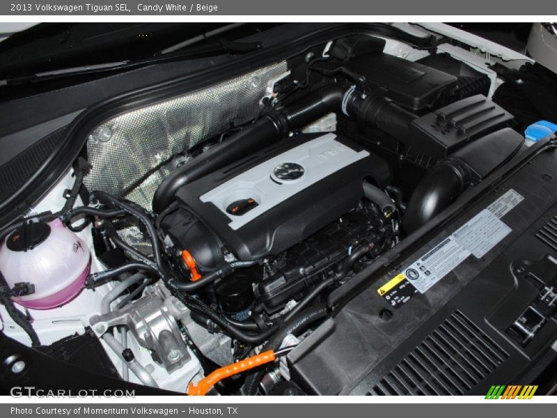 Candy White / Beige 2013 Volkswagen Tiguan SEL
