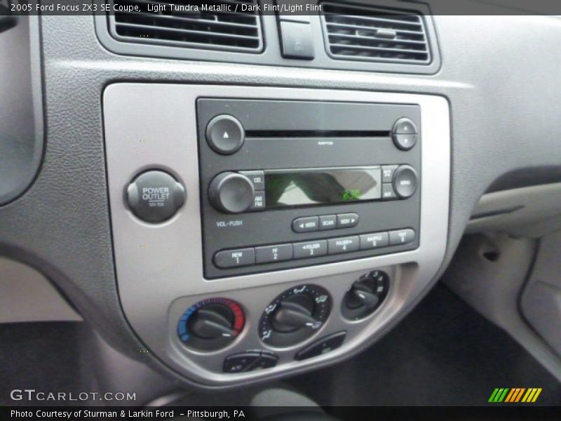 Controls of 2005 Focus ZX3 SE Coupe